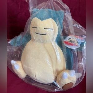 NWT Pokemon 12” plush Snorlax
